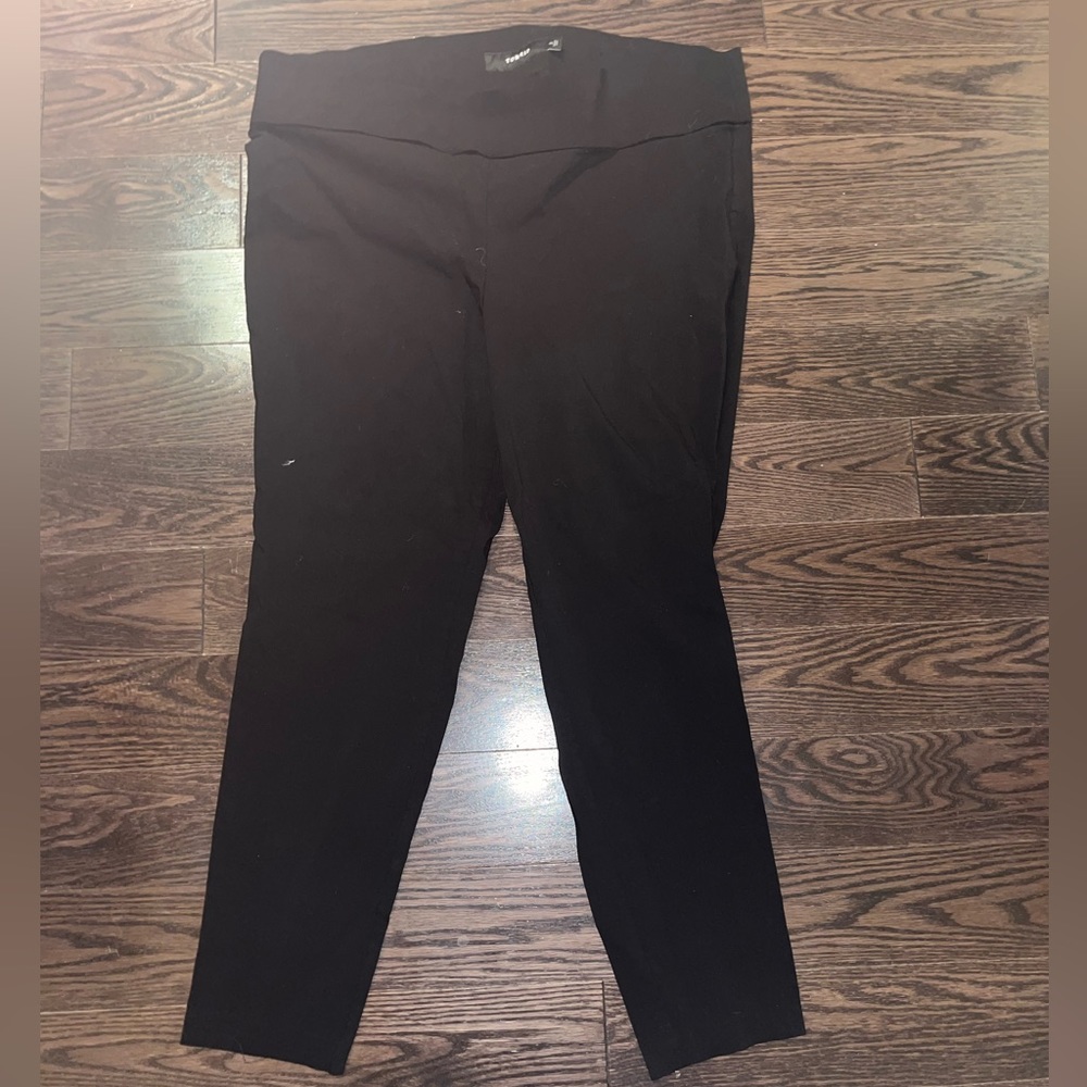 Black trouser like tights from torrid 3X
